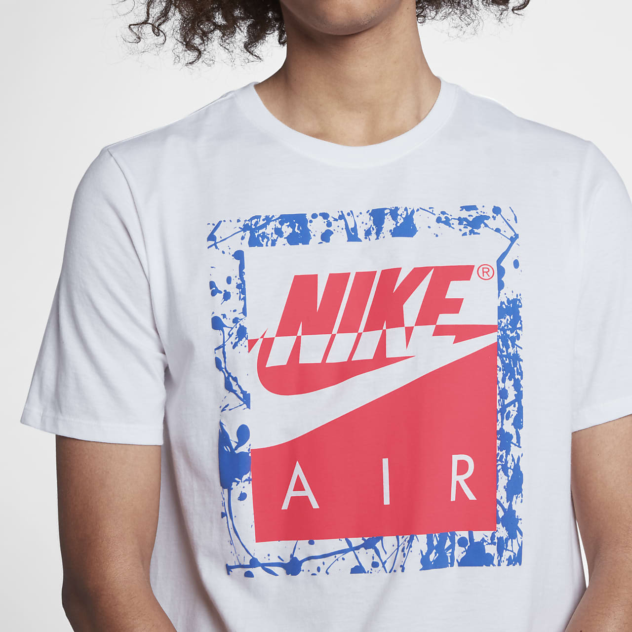 nike air white t shirt
