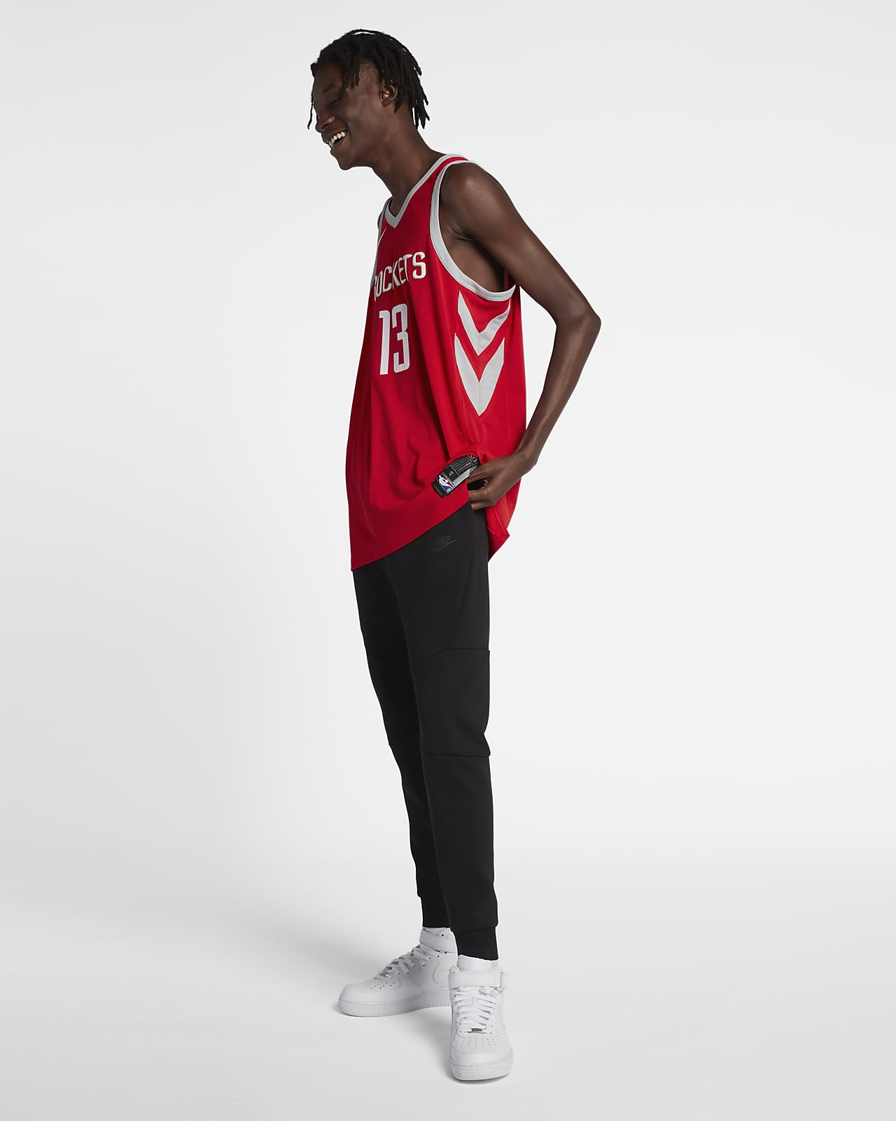 Maillot connecté NBA James Harden Icon Edition (Houston Rockets) pour Homme. Nike