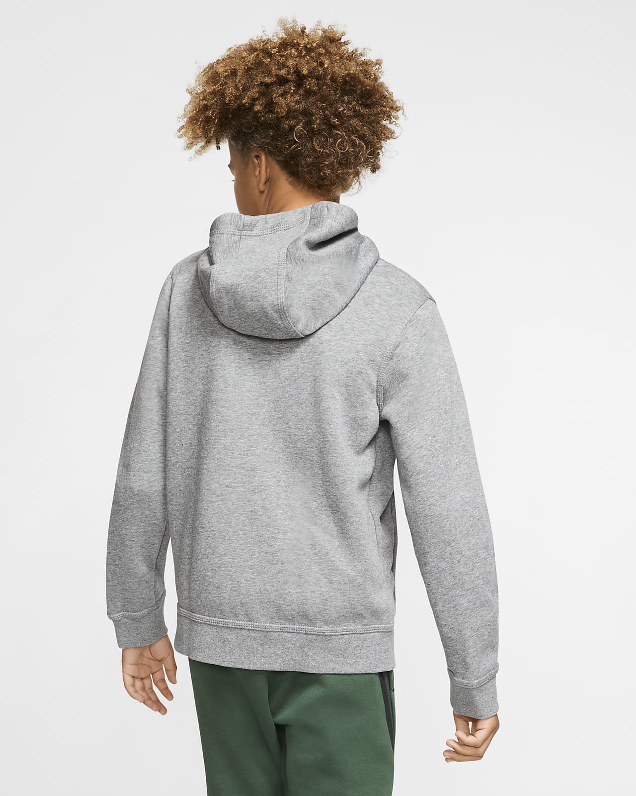 Nike Sportswear Club Older Kids' Full-Zip Hoodie. Nike NL