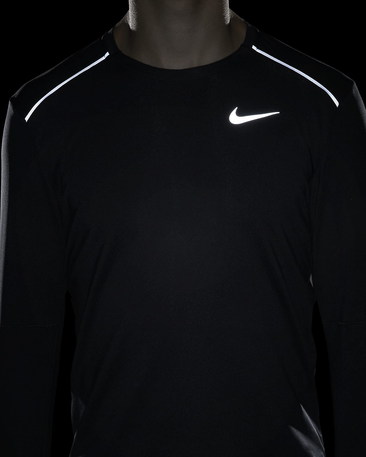 nike men's element 3.0 long sleeve running shirt