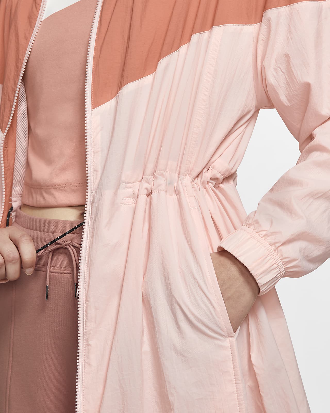 Nike Sportswear Windrunner Jacket. Nike SE Nike W NSW Windrunner Down Fill jacka WHITEECHO PINKECHO