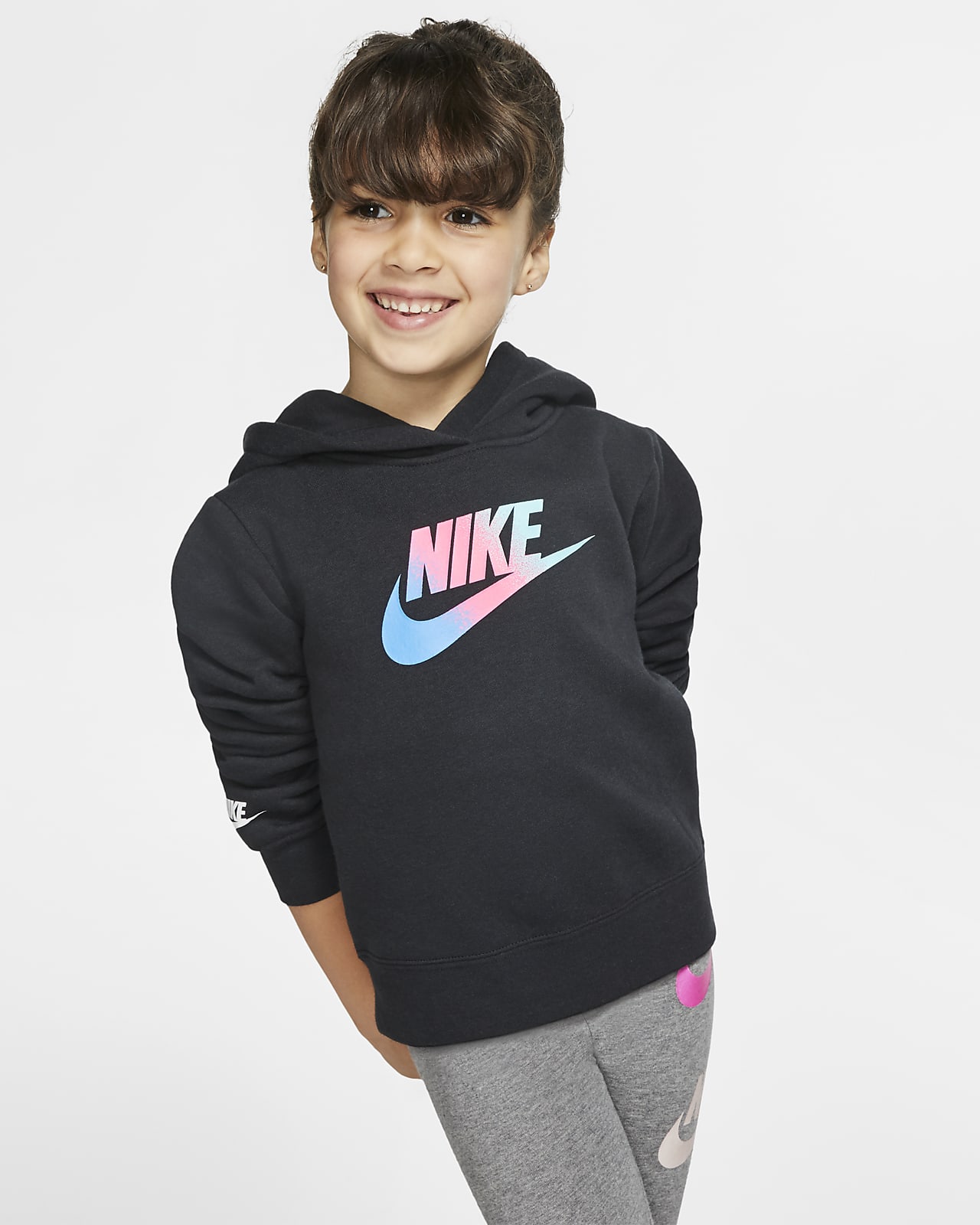 nike felpa bambino rosa