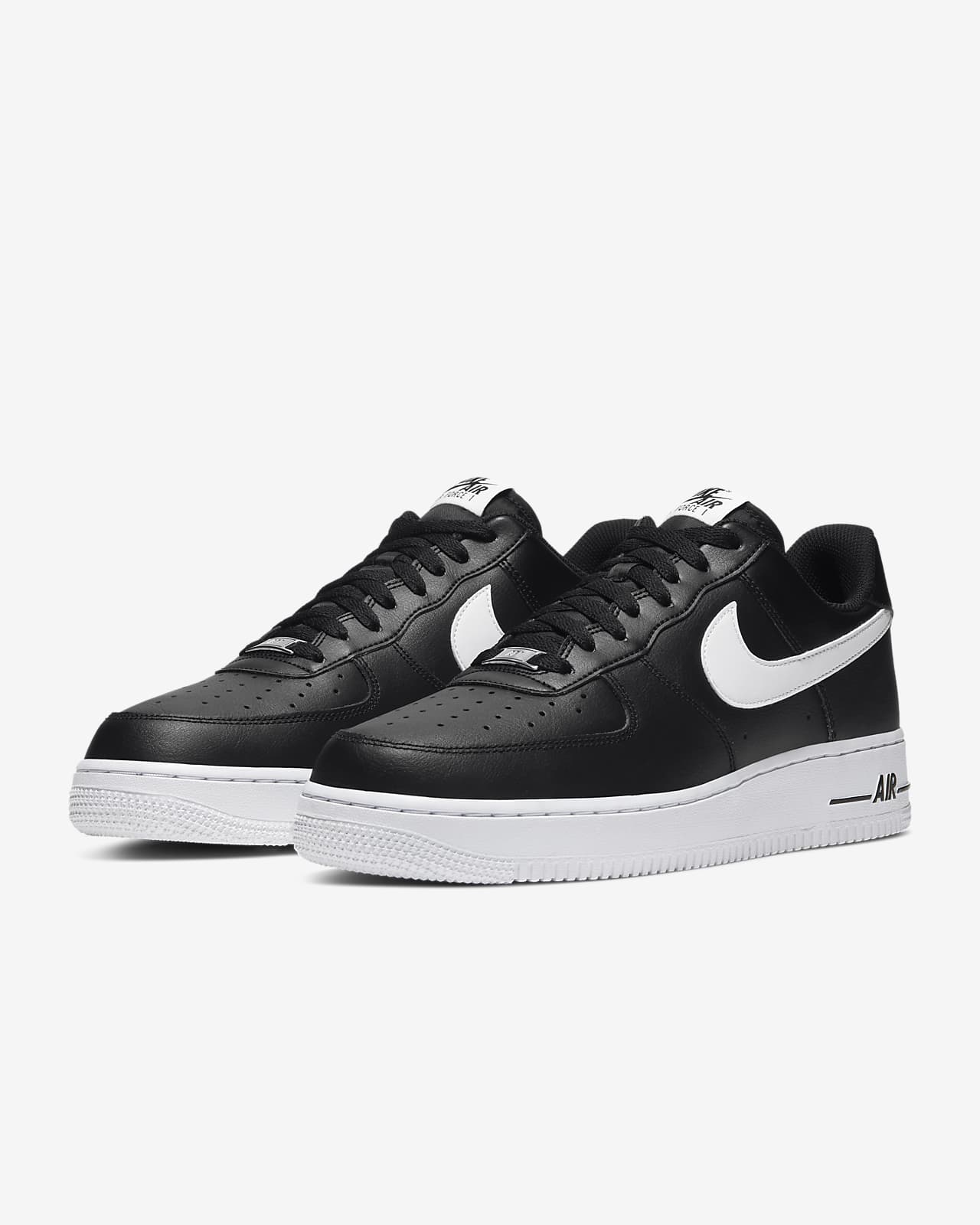 men's air force 1 black and white