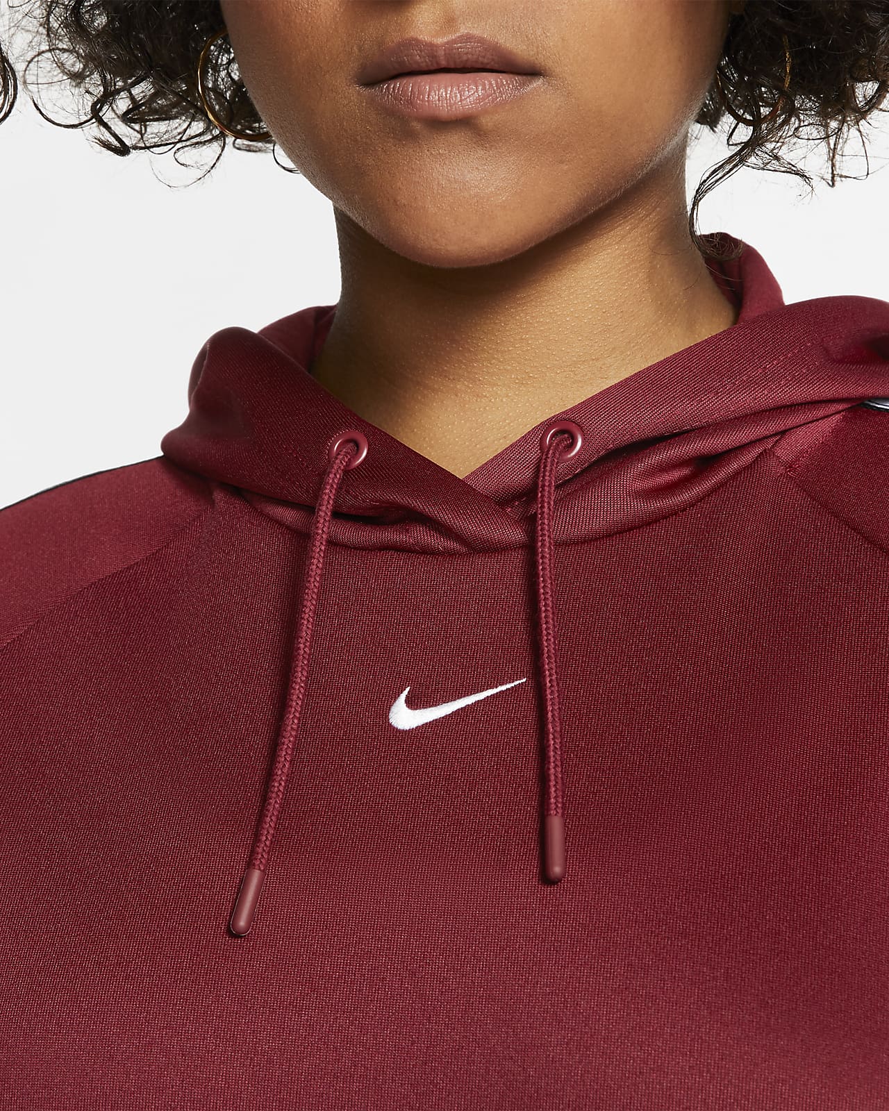 nike hoodie rood