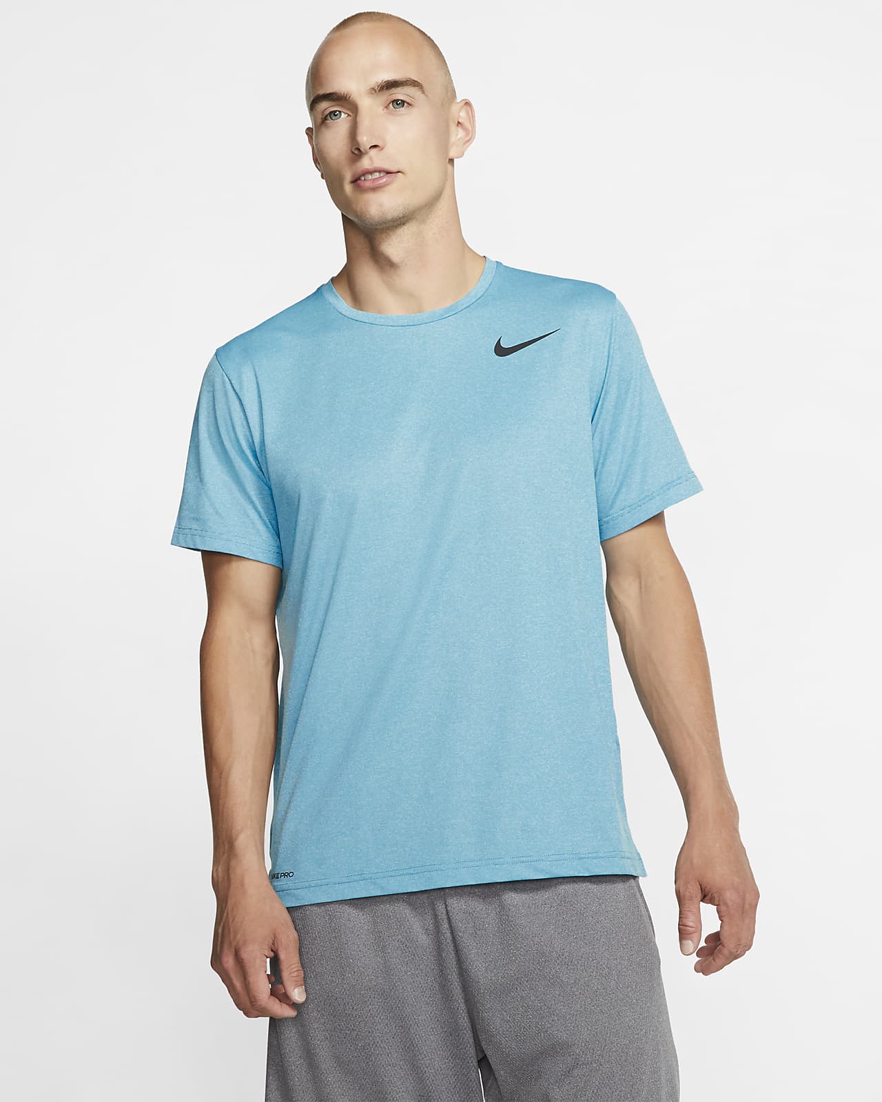 Nike Pro Men's Short Sleeve Top. Nike SE Nike Pro Dri FIT T Shirt Men laser blue psychic blue