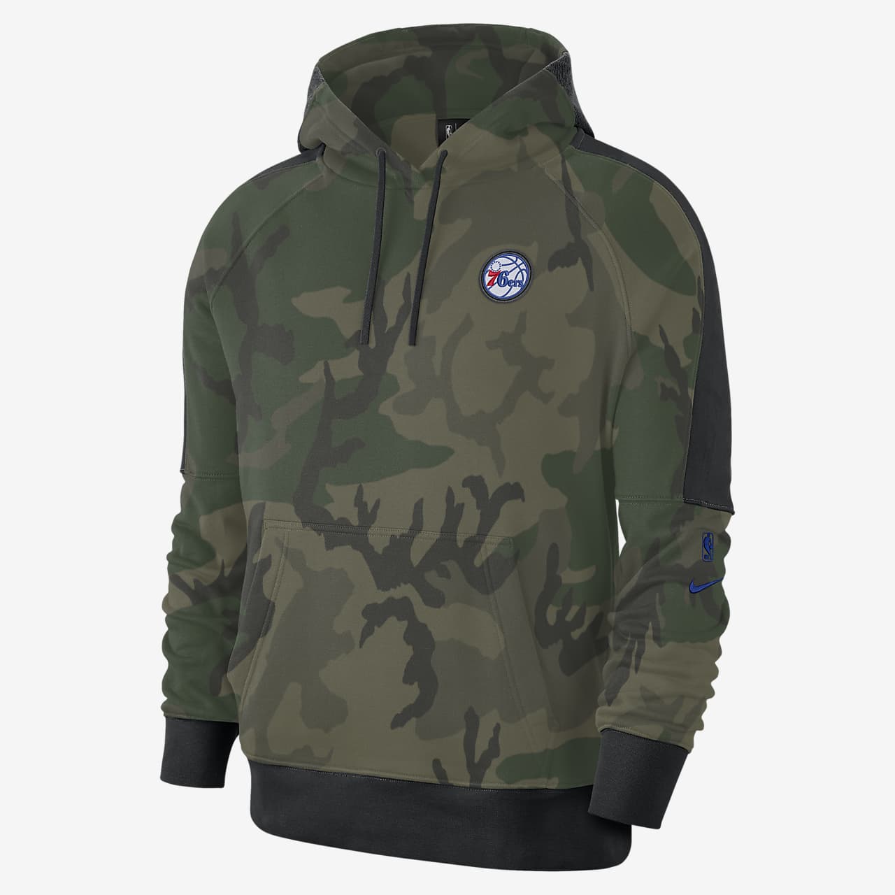 76ers hoodie nike