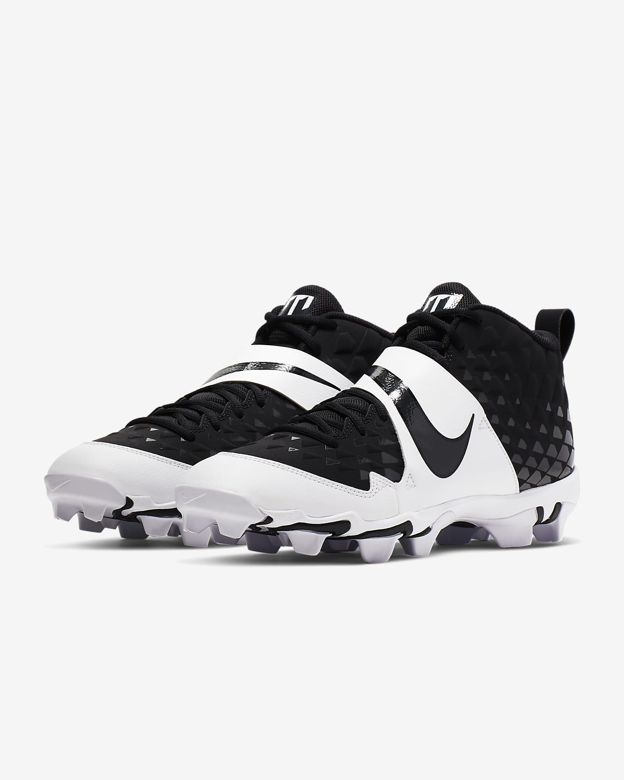 nike men's force zoom trout 6 mid metal baseball cleats
