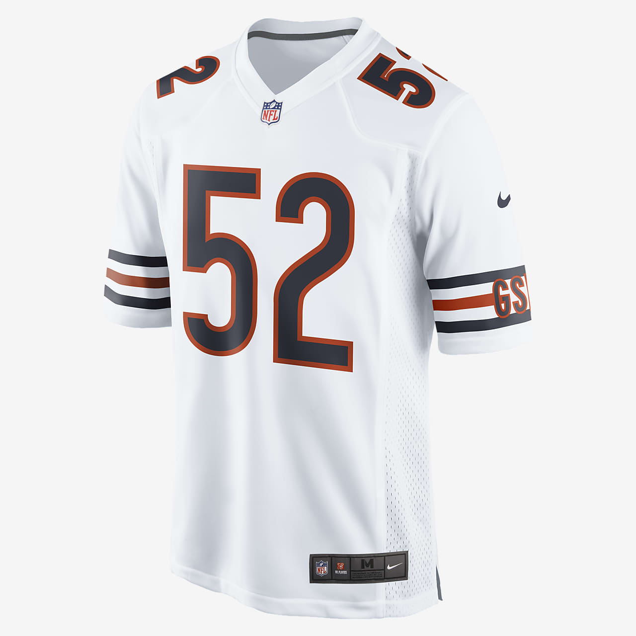 Men's Mitchell & Ness Walter Payton Platinum Chicago Bears 100th Season  Retired Player Legacy Jersey