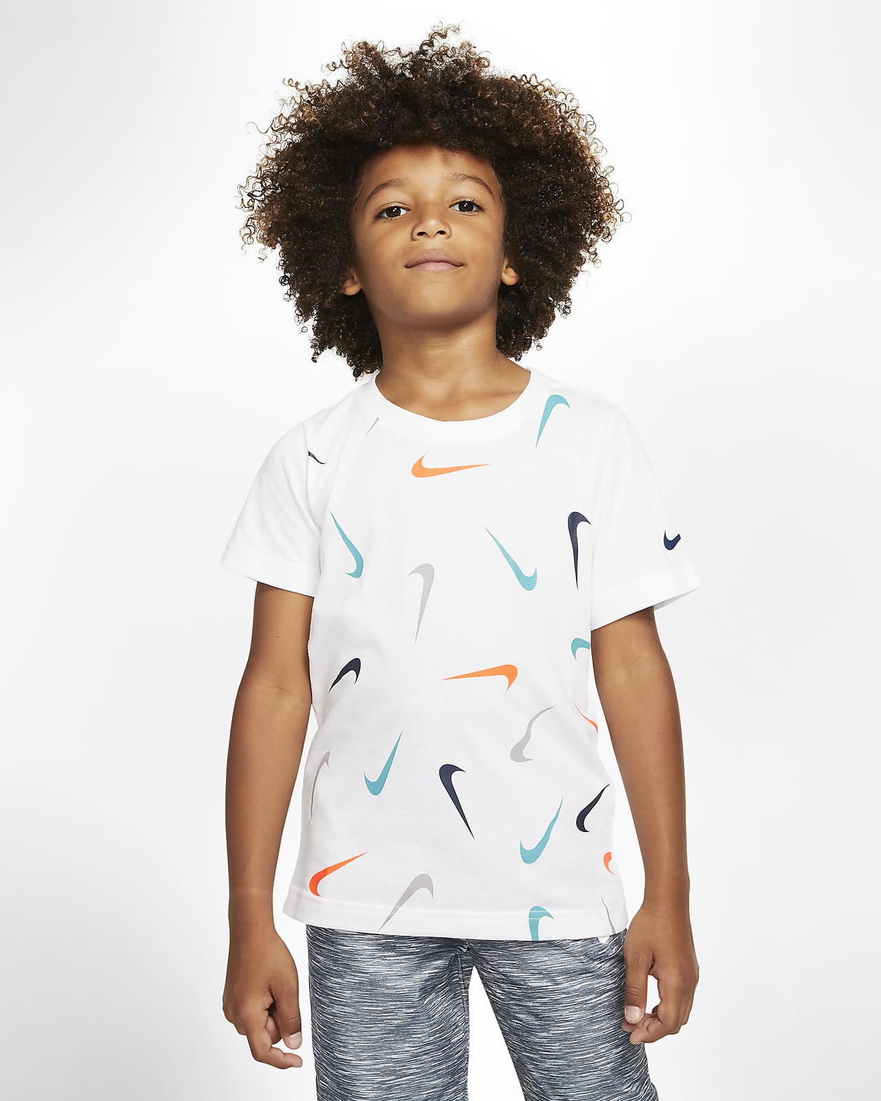 nike t shirt bambino bianche