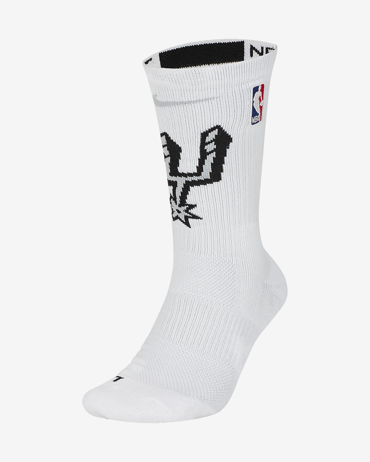 San Antonio Spurs Elite Nike NBA Crew Socks. Nike.com