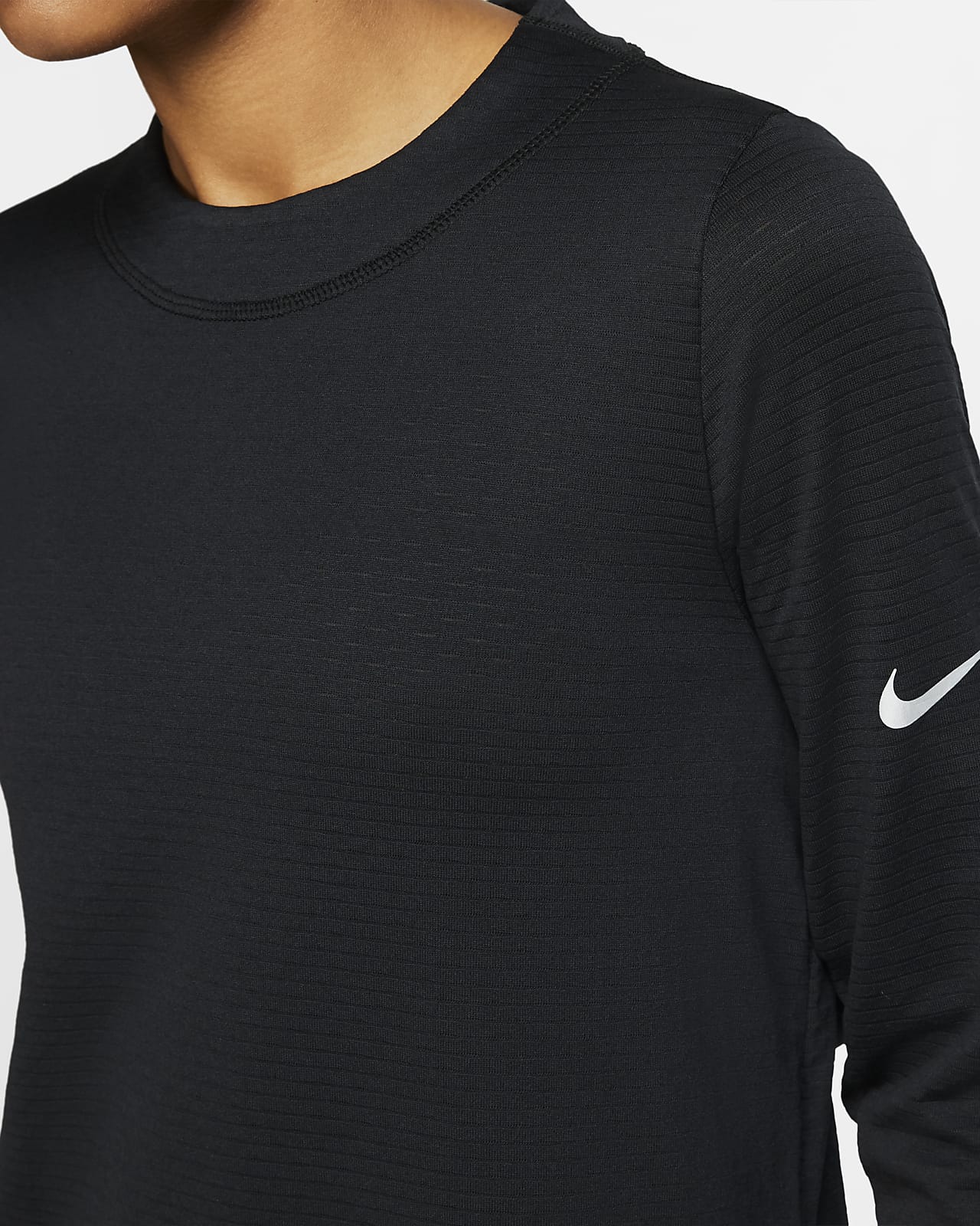 nike therma sphere element long sleeve running top