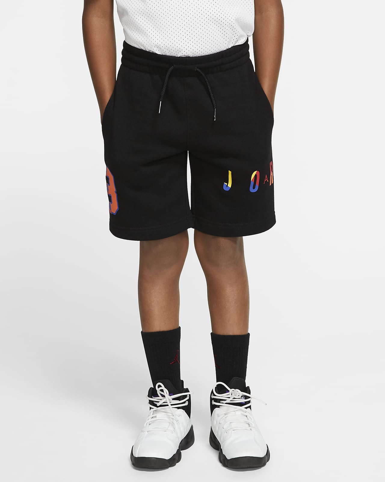 nike air shorts fleece