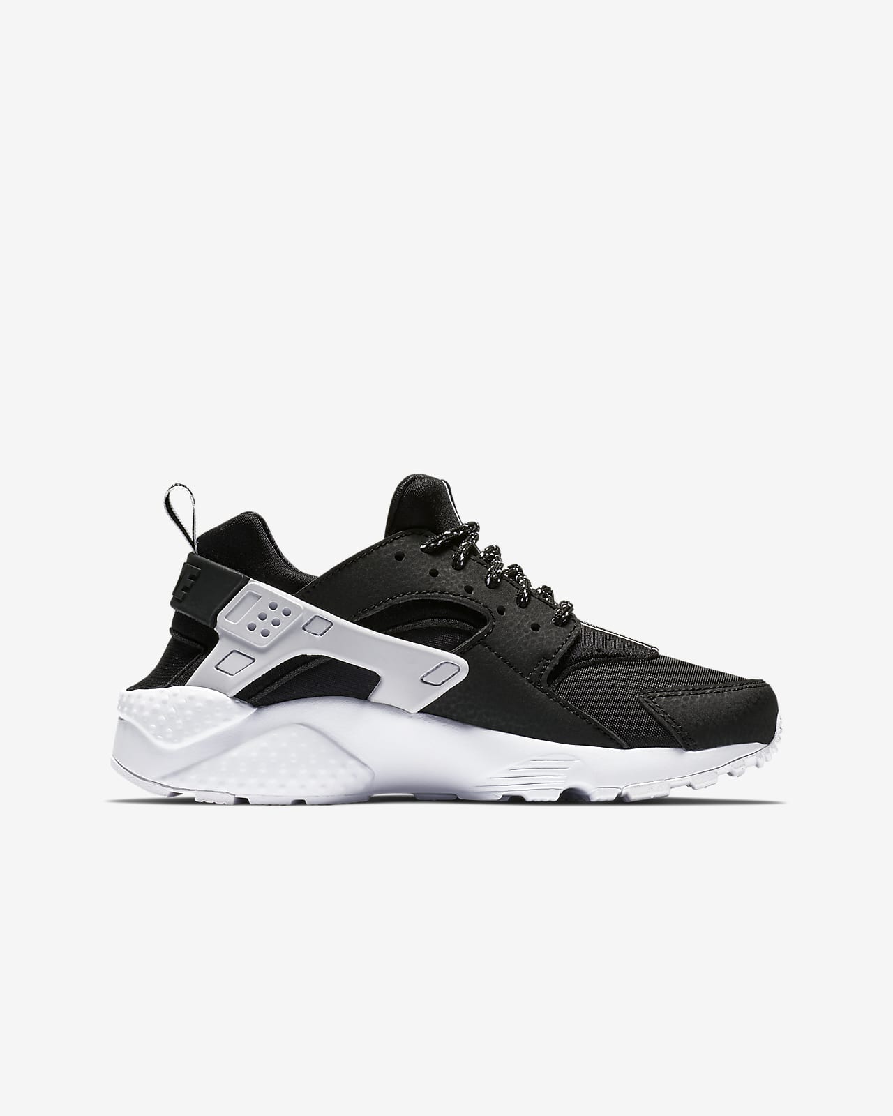 nike black huarache junior