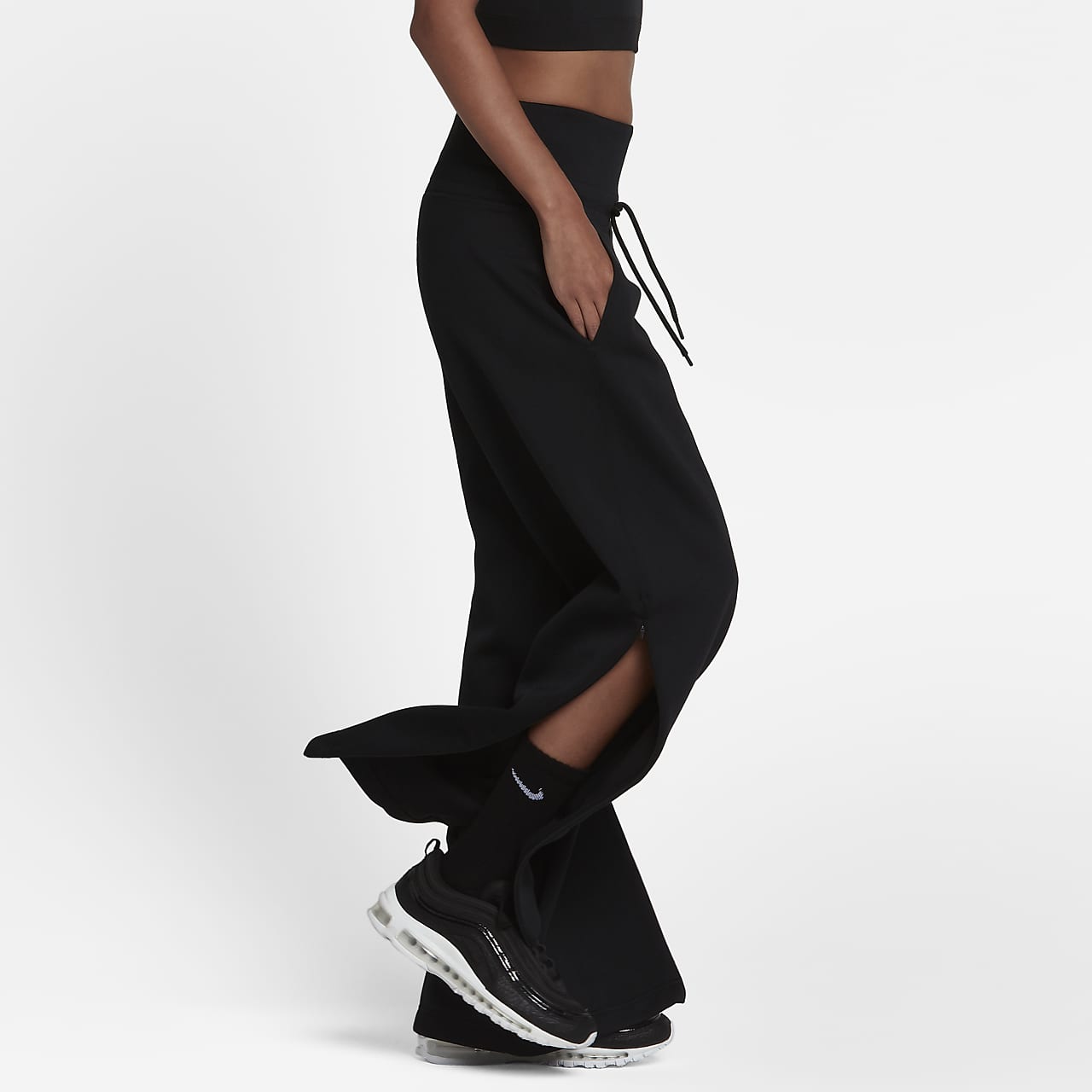 nike womens wide leg trousers