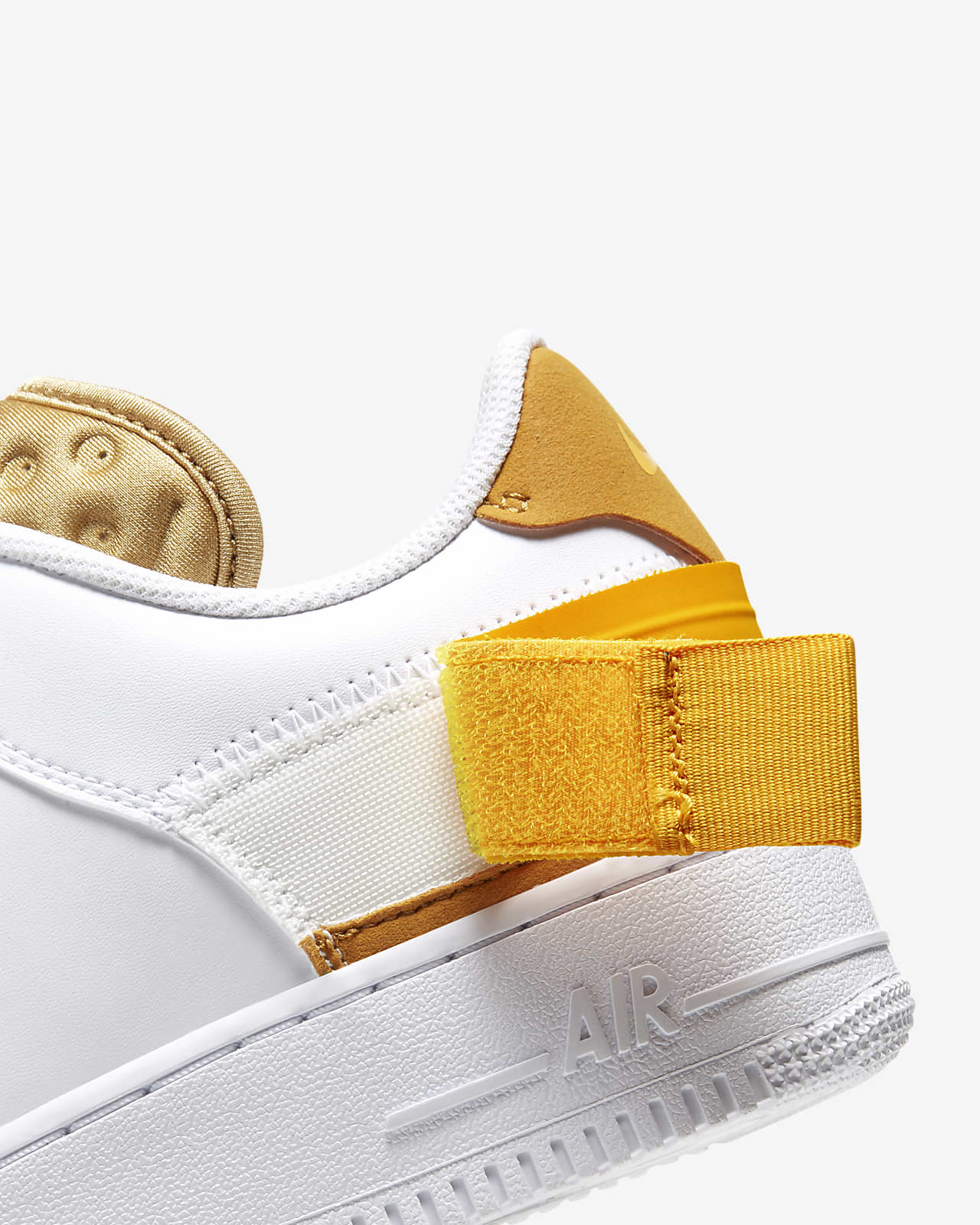 nike air force type 1 gold