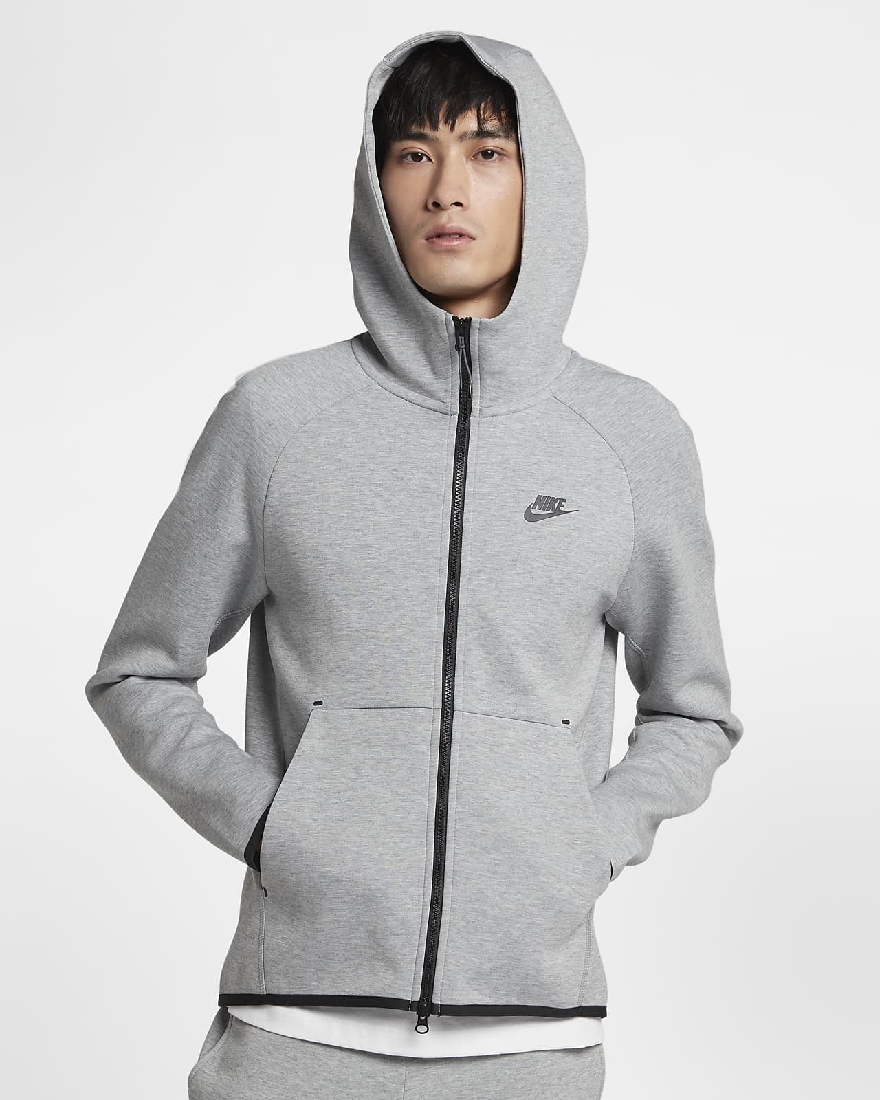Sudadera con capucha de cierre completo para hombre Nike Sportswear Tech  Fleece. Nike.com