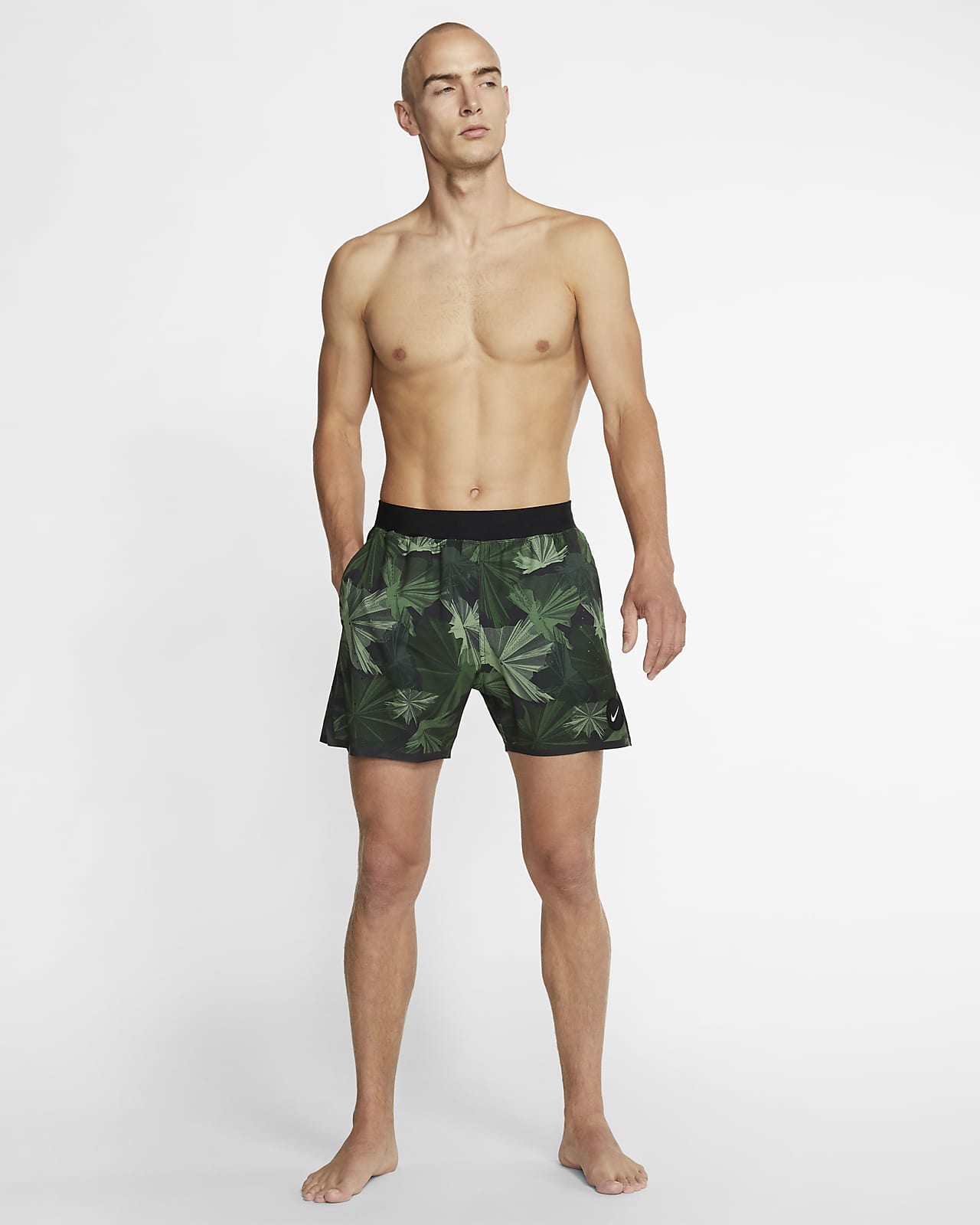 nike camo swim shorts