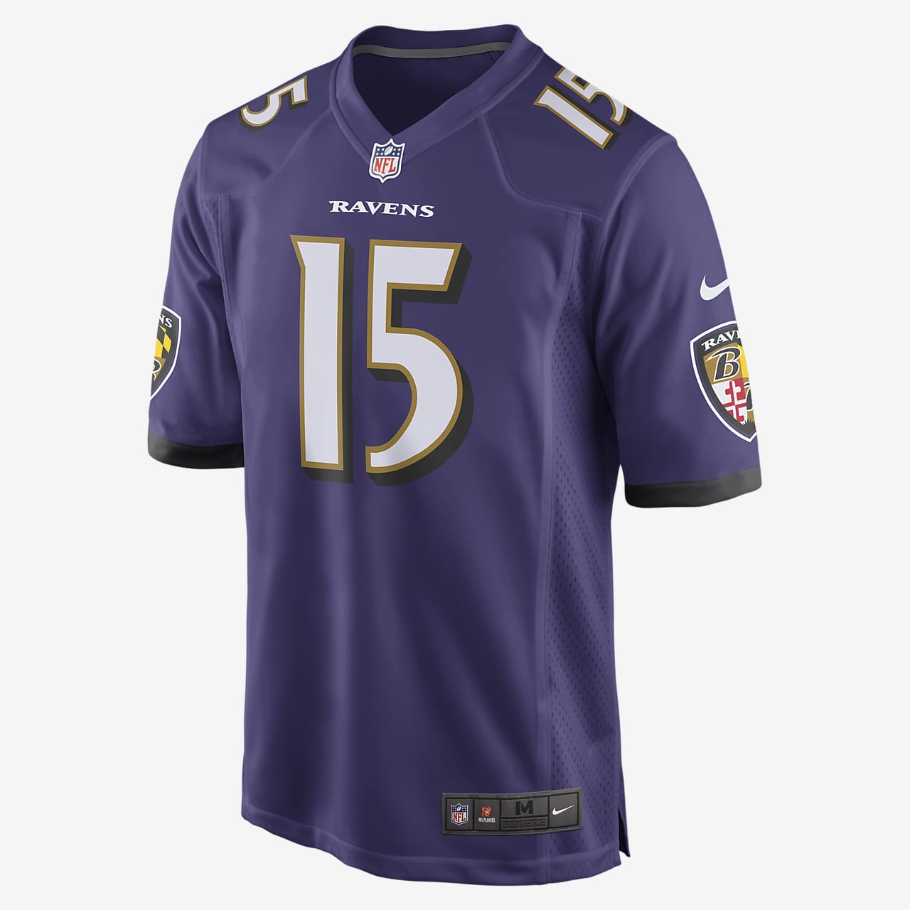 NFL Baltimore Ravens (Marquise Brown) Men's Game Football Jersey. Nike.com