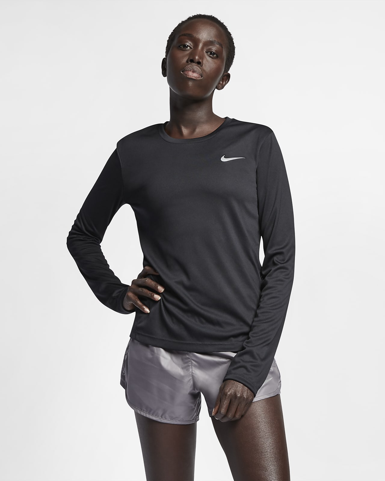 Женская беговая футболка Nike Miler 