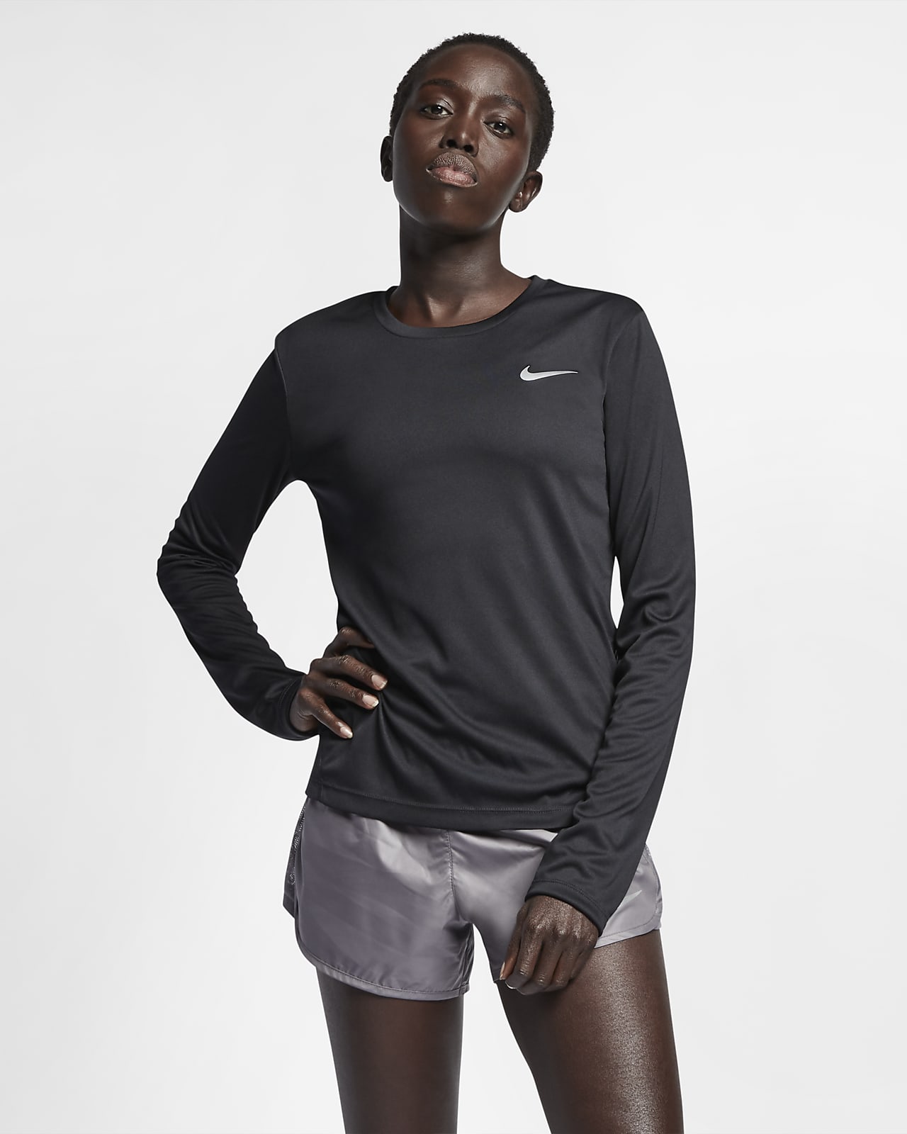 nike miler shirt dames