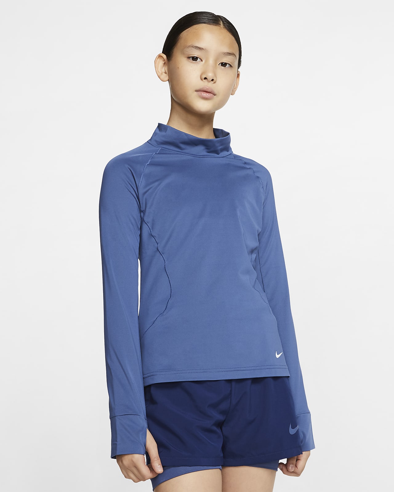 nike pro warm top