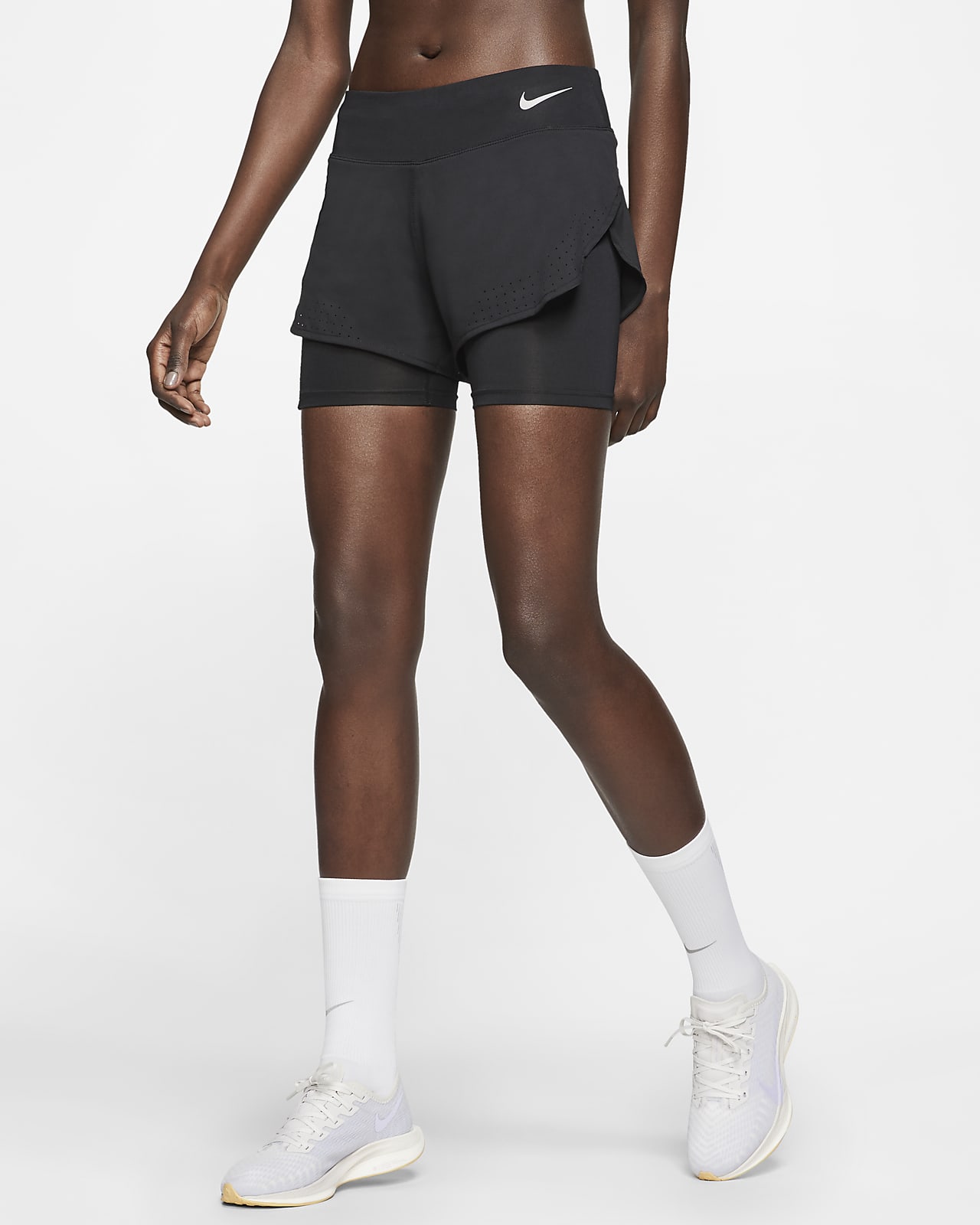 nike eclipse women's running shorts