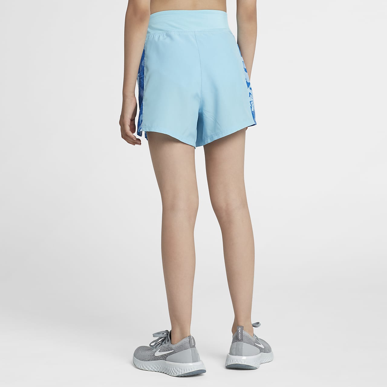 Nike Dri-FIT Older Kids' (Girls') Printed Running Shorts