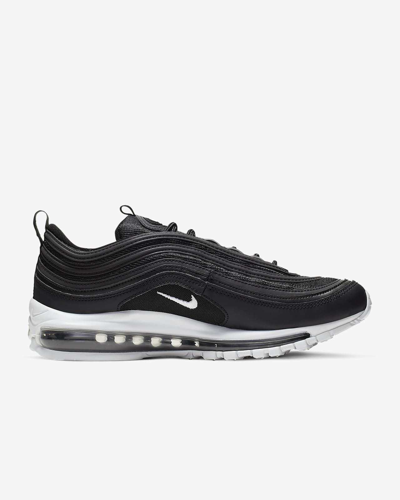 nike air max 97 black and white size 5