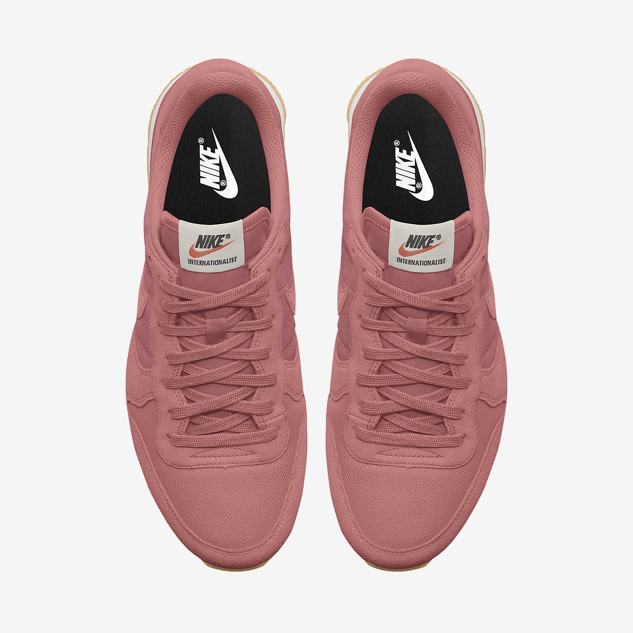 red nike internationalist womens