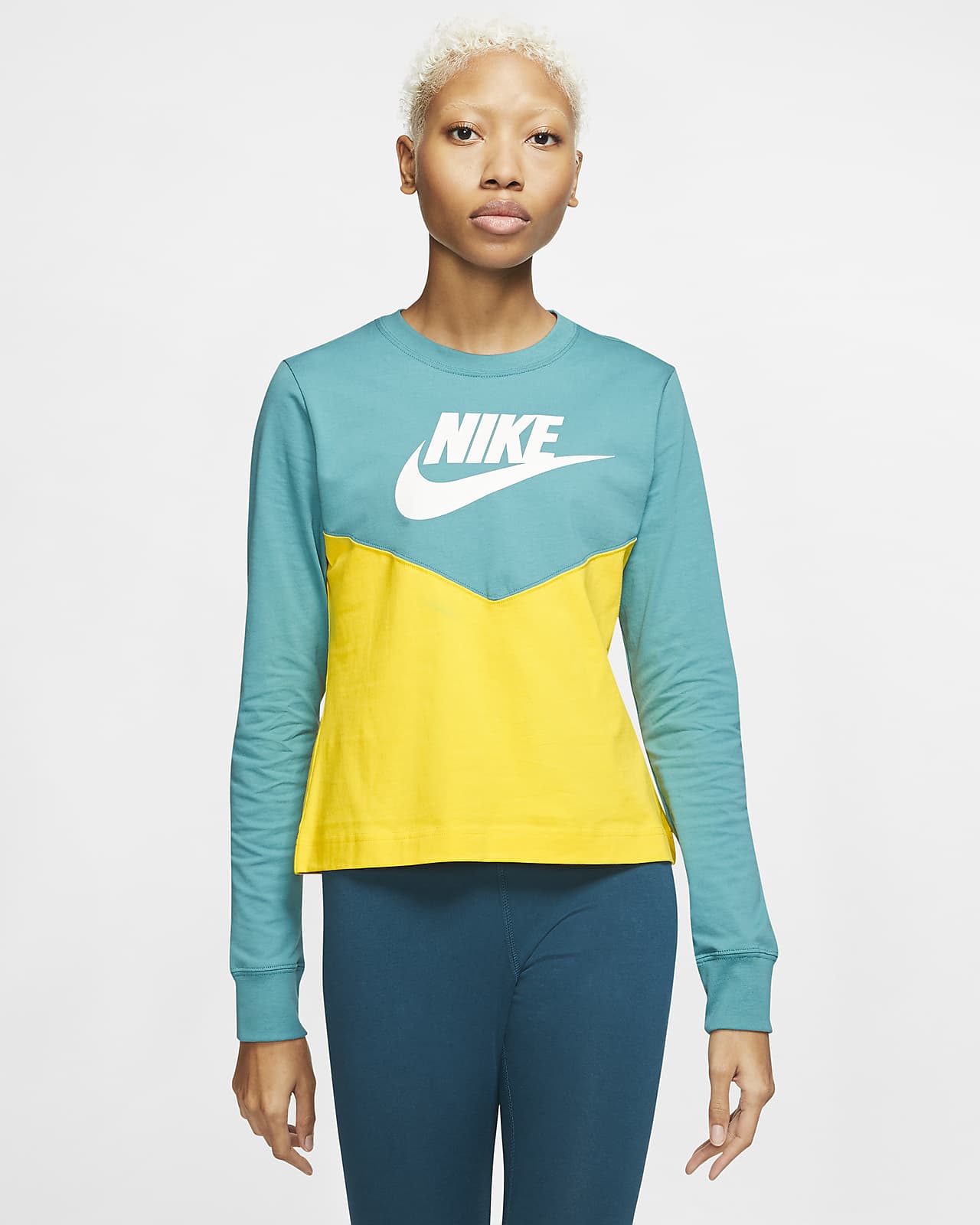 maglie nike donne giallo