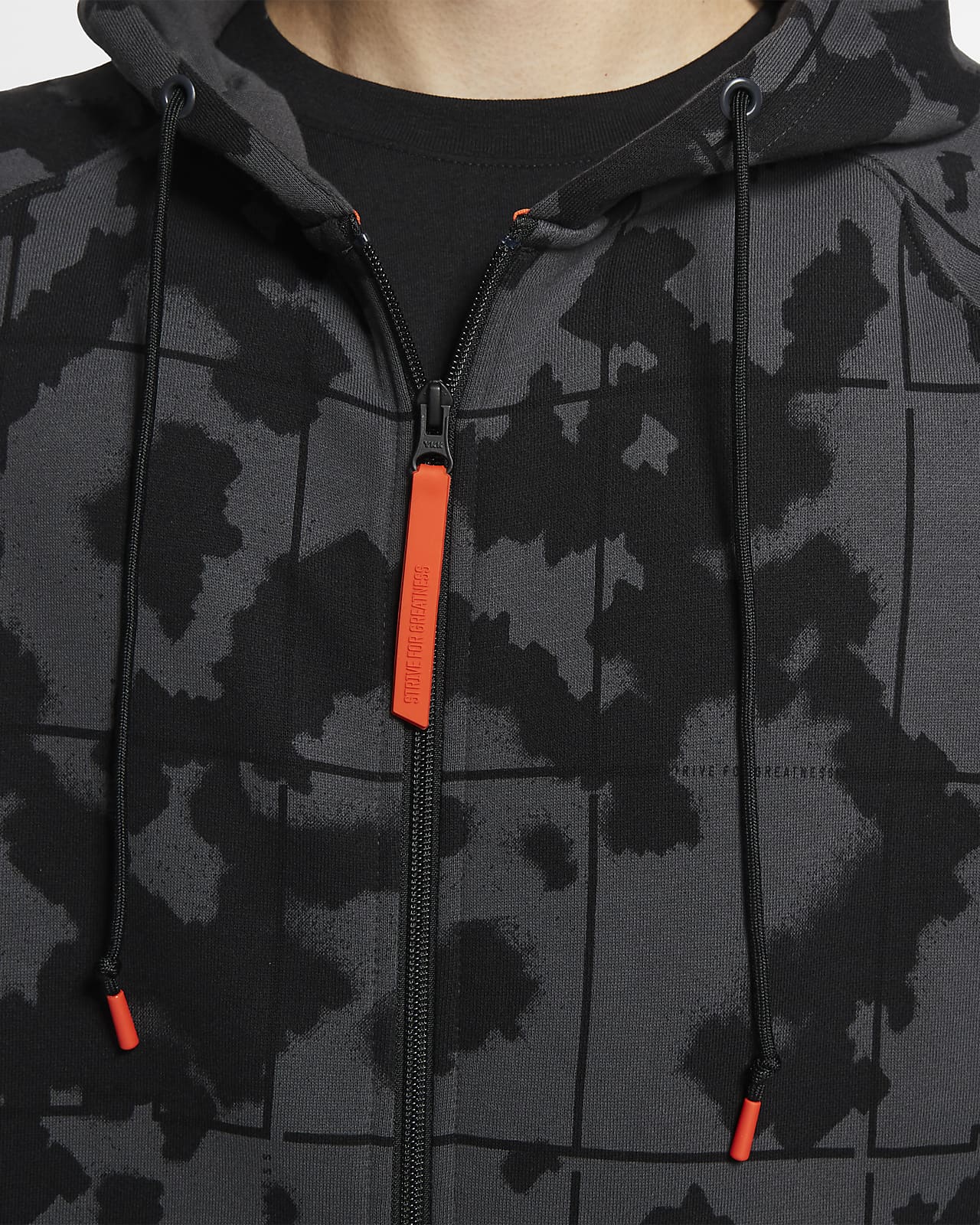 jordan qs split logo hoodie