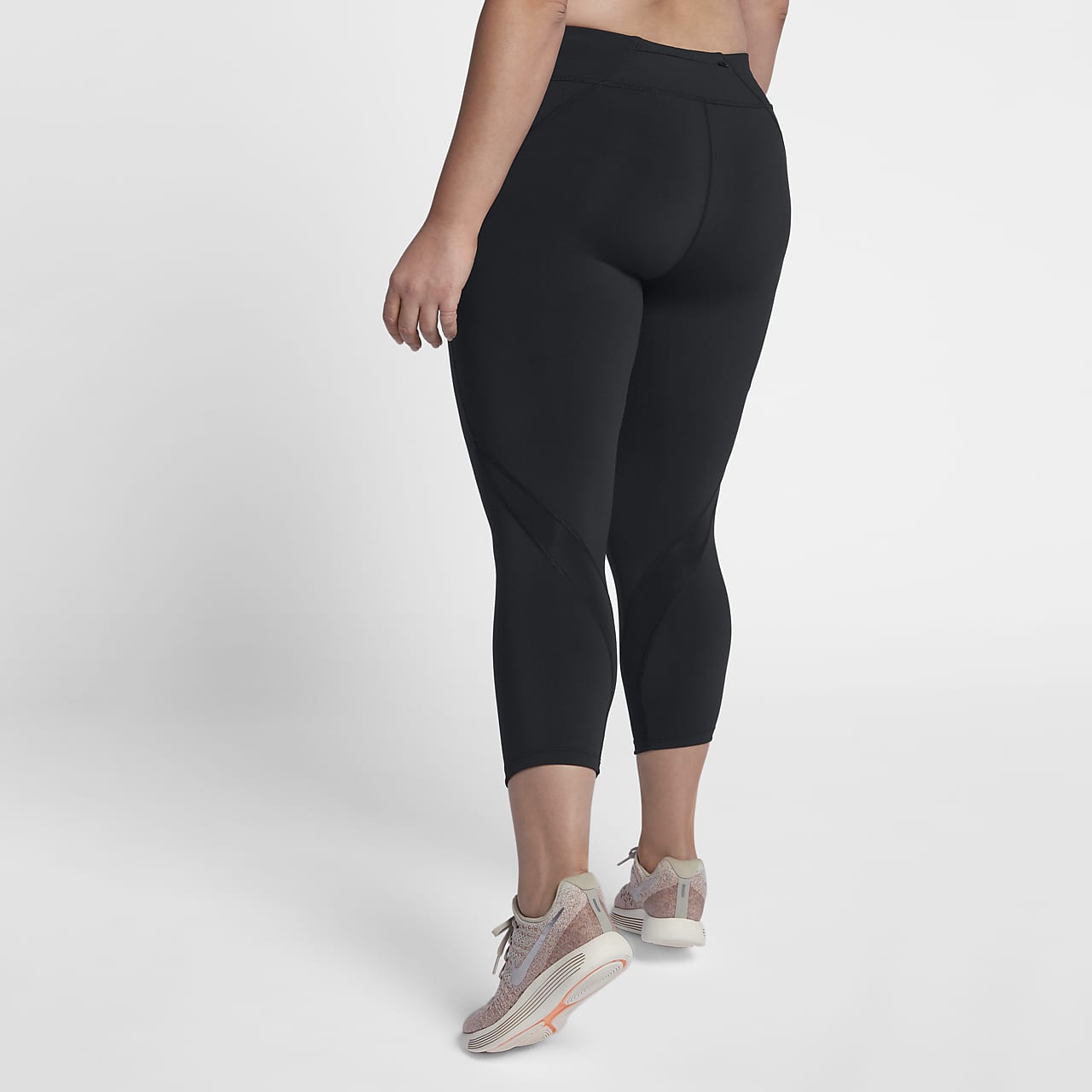 nike women's running crops