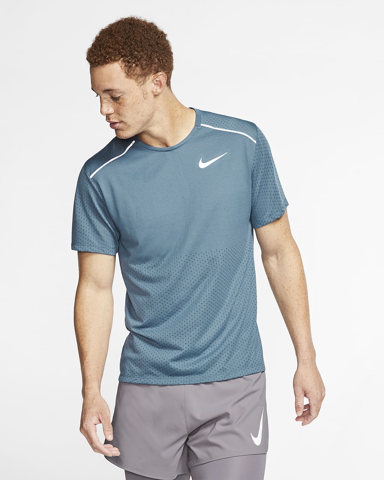 Nike Rise 365 Men's Short-Sleeve Running Top.