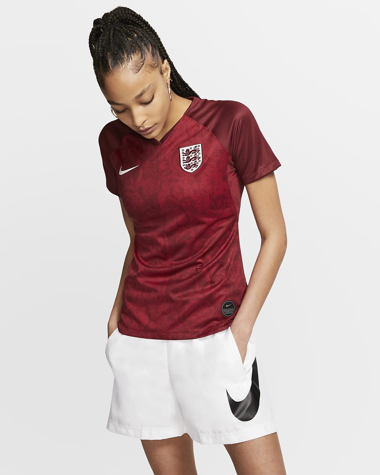 England 2019 Stadium Away Camiseta de fútbol - Mujer. Nike ES