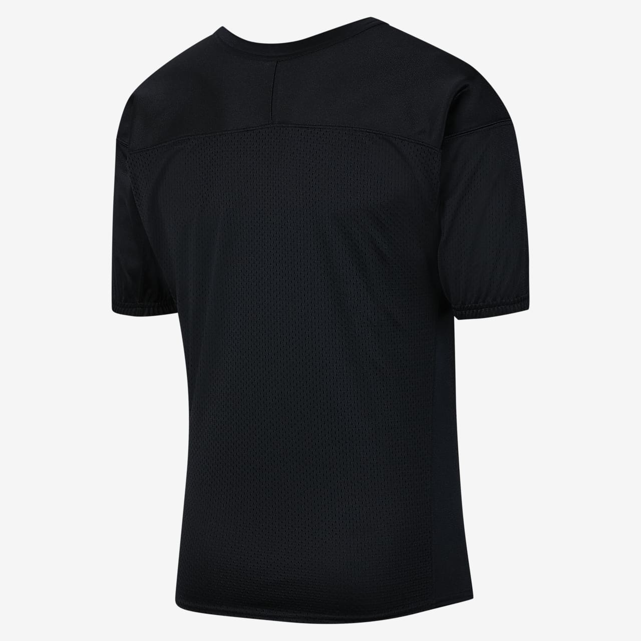 nike black football shirt