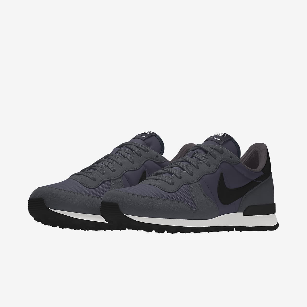 nike internationalist black mens