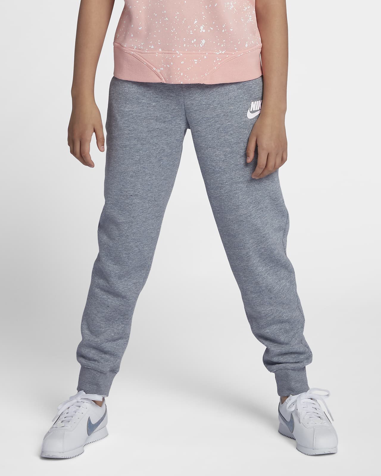Nike Youth Girls Sportswear High-Waisted Tracksuit In Magic Ember/White |  eBay