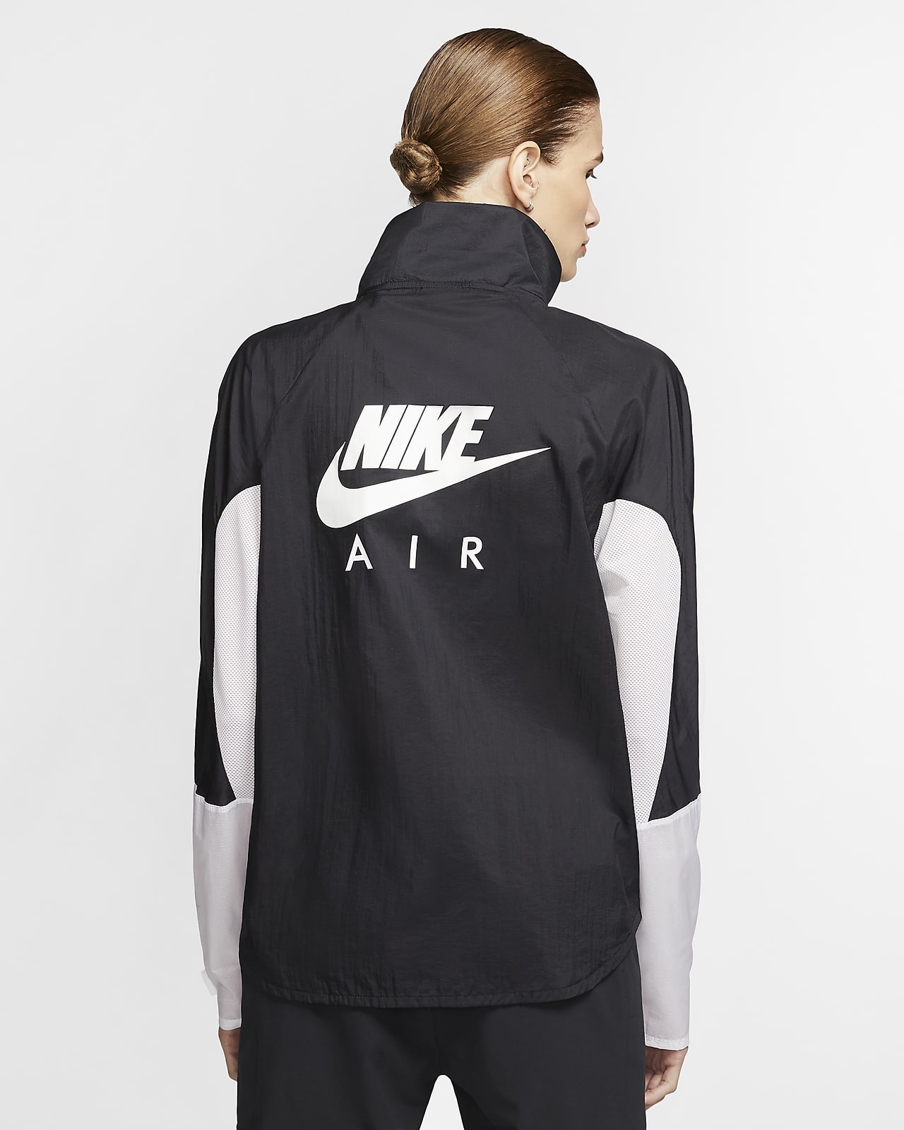 nike air women's full zip running jacket
