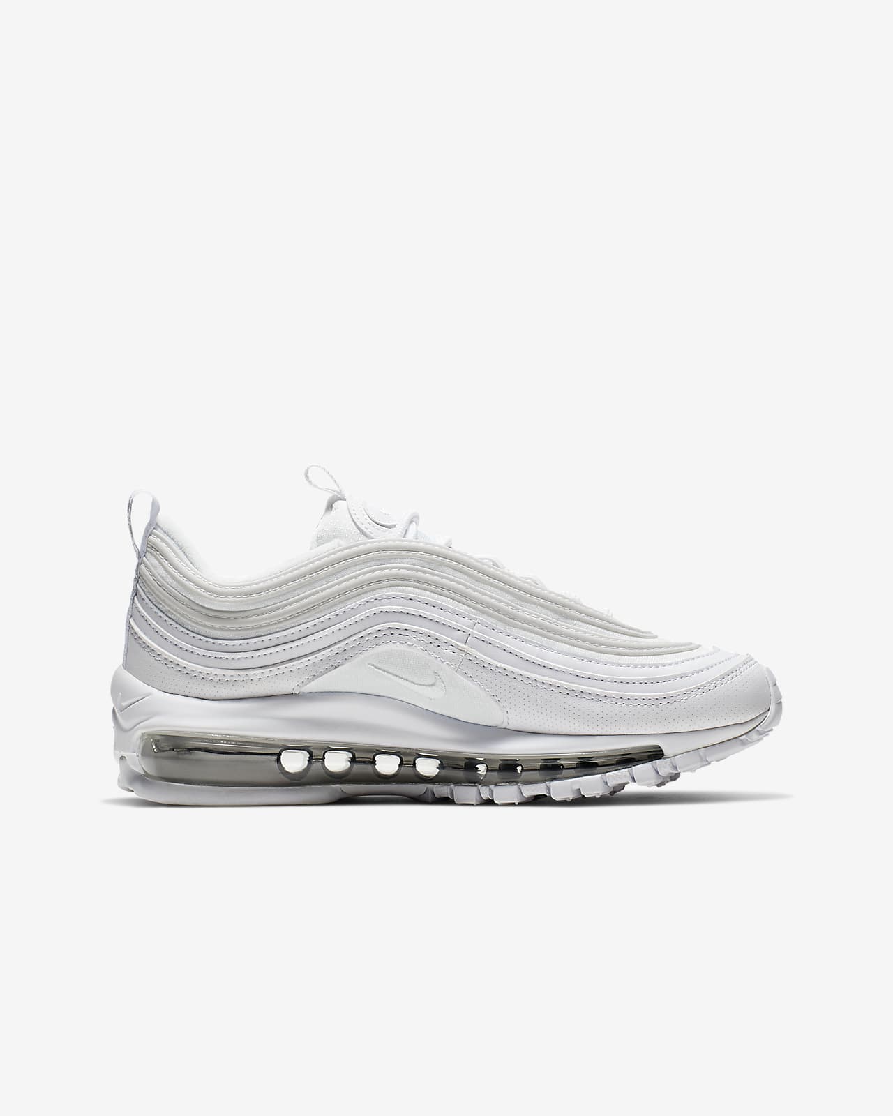 white nike 97 junior