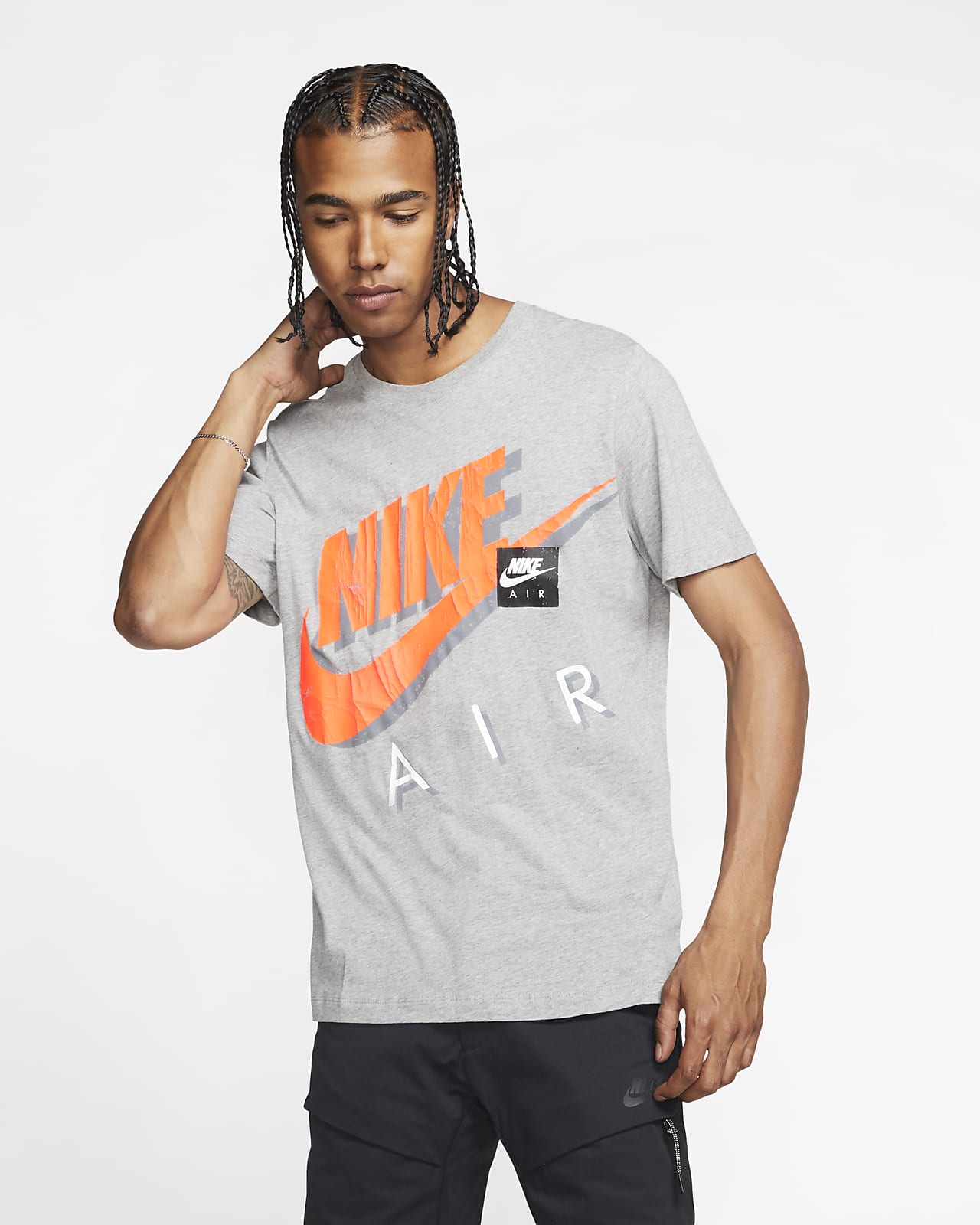 t shirt nike uomo arancione