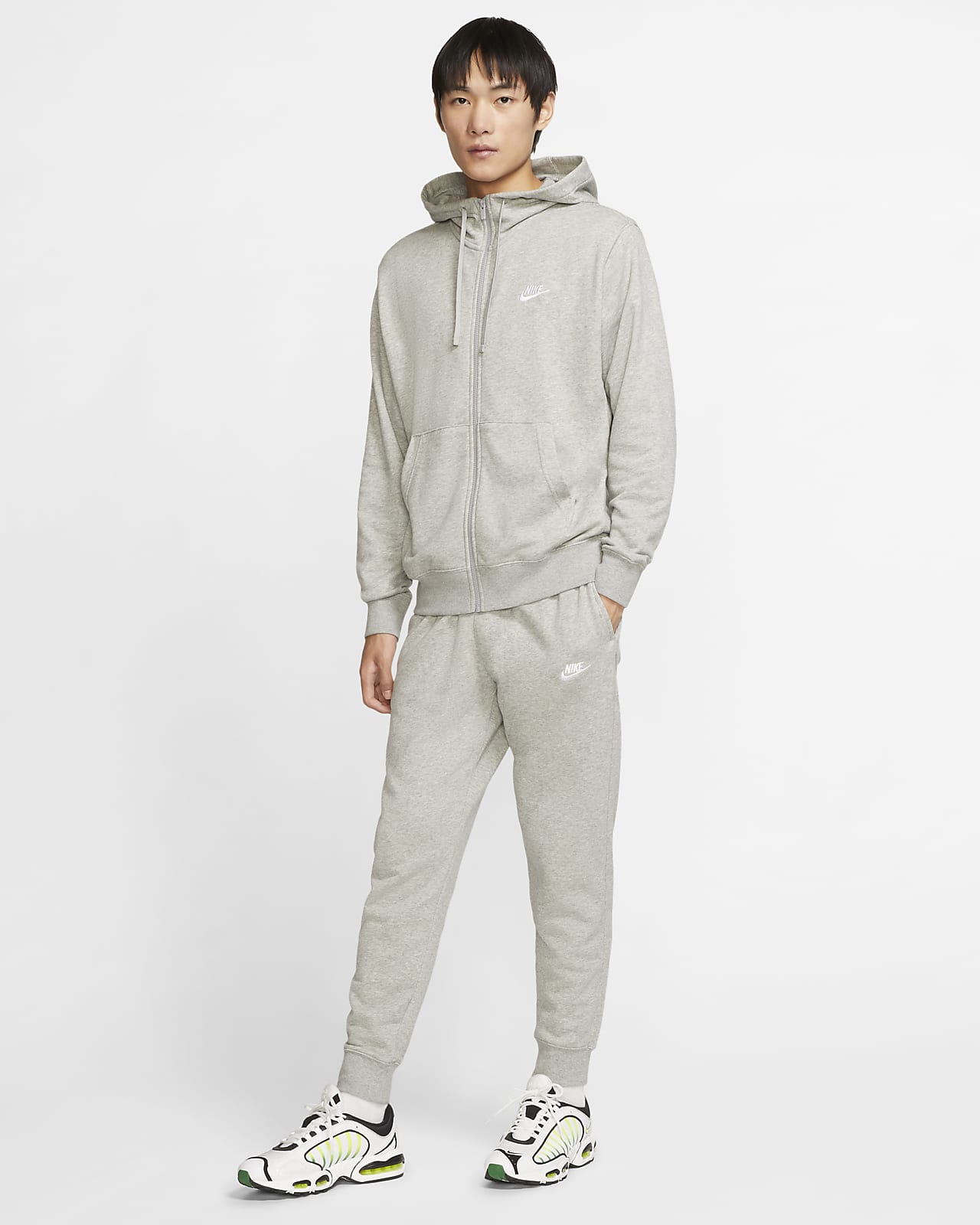 nike club grey sweatshirt