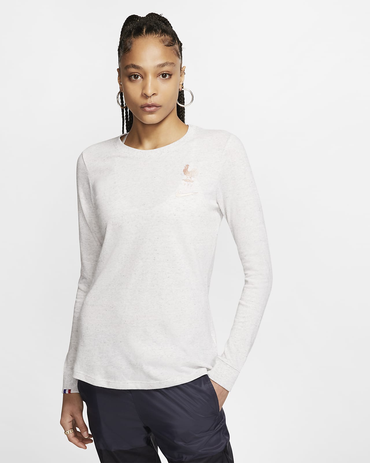FFF langermet fotball T skjorte til dame. Nike NO FFF langermet fotball T skjorte til dame. Nike NO