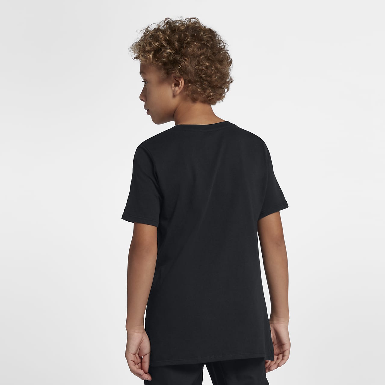 T shirt nike store bambino nero