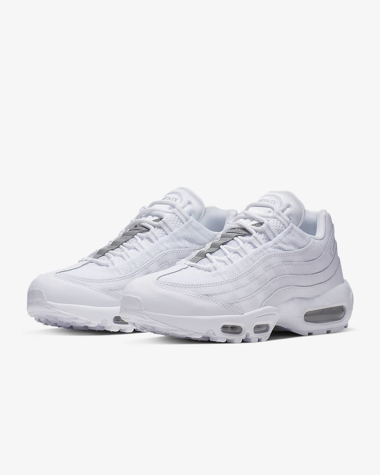 nike air max 95 sneakers in white