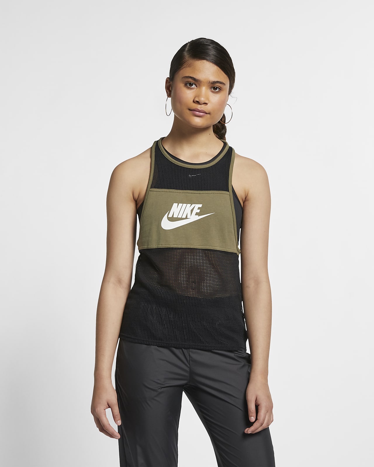 Nike Sportswear Women's Mesh Tank. Nike LU