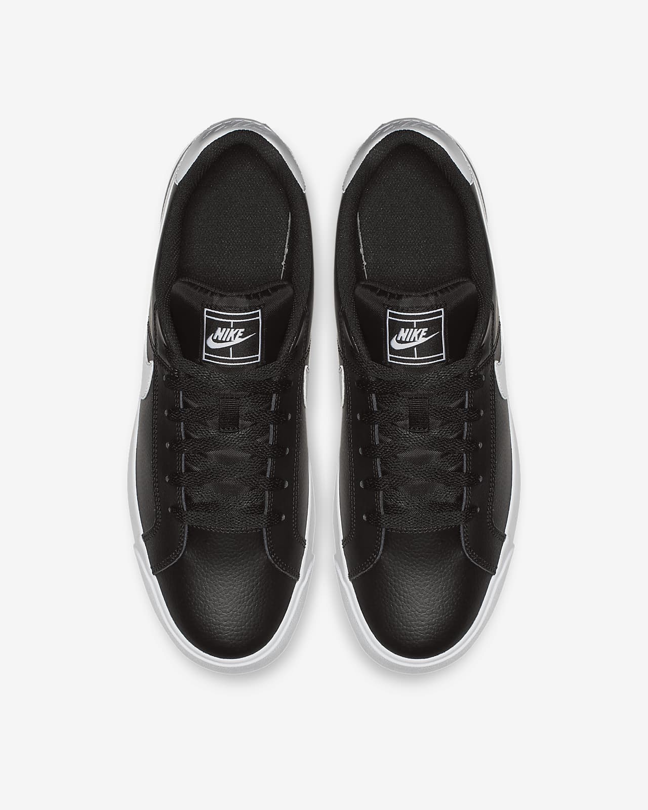 nike court royale black kids