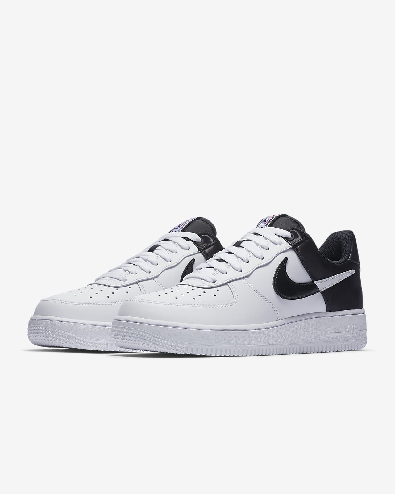 nike air force 1 nba nere