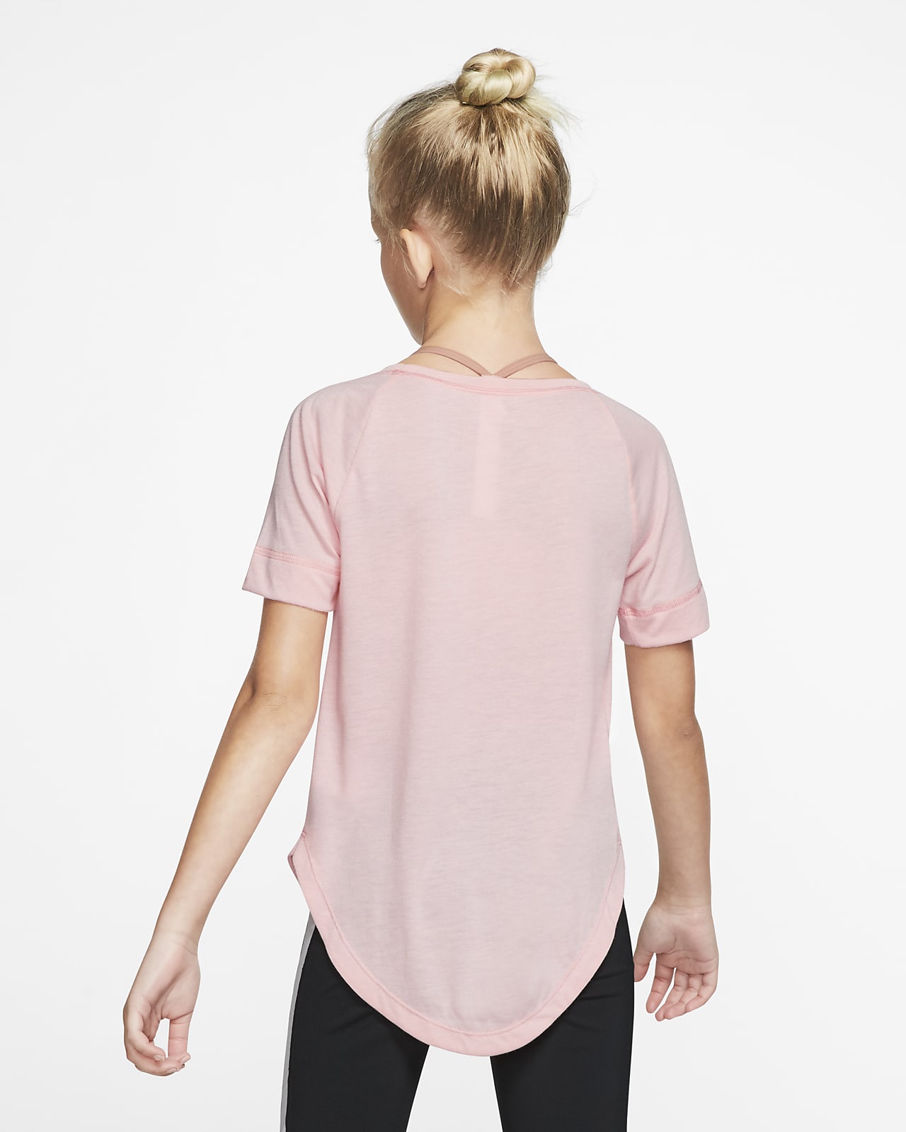 bleached coral nike shirt