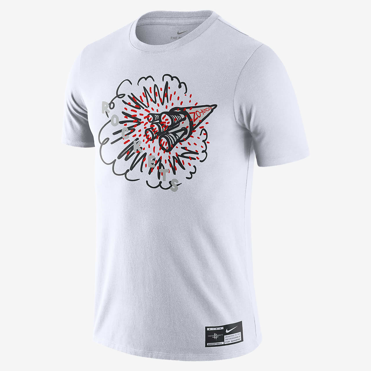 rockets nike shirt