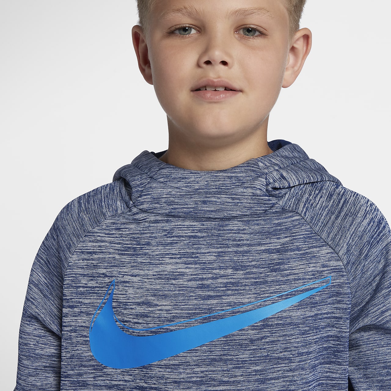 Sudadera con capucha sin cierre de entrenamiento para niños talla grande Nike Therma. Nike.com